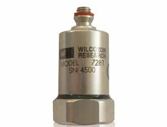  美捷特振動傳感器高靈敏度，低噪聲加速度傳感器型號728T